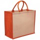 Jute Conference Bags - Eco Jute Tote with wide gusset