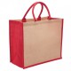 Jute Conference Bags - Eco Jute Tote with wide gusset