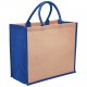 Jute Conference Bags - Eco Jute Tote with wide gusset