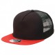 Caps - Chino Flat Peak Trucker Cap
