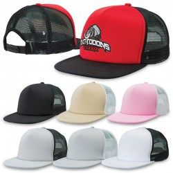 Flat Peak Trucker Cap