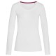 Ladies Promotional T Shirts - Stedman Womens Claire V-neck Long Sleeve T-Shirt
