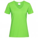 Ladies Promotional T Shirts - Stedman Womens Classic T-Shirt V-neck