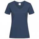 Ladies Promotional T Shirts - Stedman Womens Classic T-Shirt V-neck