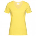 Ladies Promotional T Shirts - Stedman Womens Classic T-Shirt V-neck