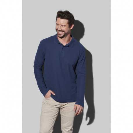 Men's Promotional Polo Shirts - Stedman Mens Polo Long Sleeve