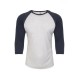 Men's Promotional T Shirts - Next Level Unisex Tri-Blend 3/4 Raglan T-Shirt