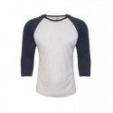 Men's Promotional T Shirts - Next Level Unisex Tri-Blend 3/4 Raglan T-Shirt