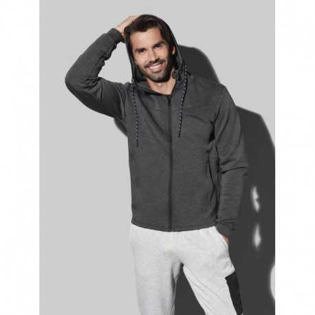 Hoodies - Stedman Mens Recycled Scuba Hoodie Jacket