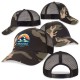 Caps - Black Camo Trucker Cap