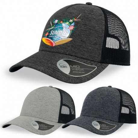 Caps - Atlantis Rapper Melange Trucker Cap