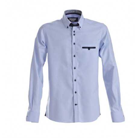 Men's Corporate Shirts - James Harvest Purple Bow 40 Mens Shirt