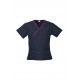 Hospitality - Ladies Contrast Crossover Scrubs Top