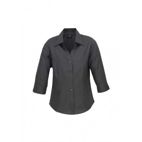 Ladies Corporate Shirts - Ladies Plain Oasis 3/4 Sleeve Shirt