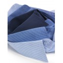 Ladies Corporate Shirts - Ladies Micro Check 3/4 Sleeve Shirt
