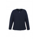 Fleece Tops - Ladies 2-Way Zip Cardigan