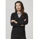 Pullovers & Vests - Ladies V-Neck Pullover