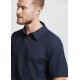 Mens Micro Waffle Polo Shirt