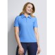 Ladies Micro Waffle Polo Shirt