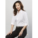 Ladies Corporate Shirts - Ladies Base 3/4 Sleeve Shirt