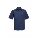 Men's Corporate Shirts - Mens Micro Check Short Sleeve Shirt