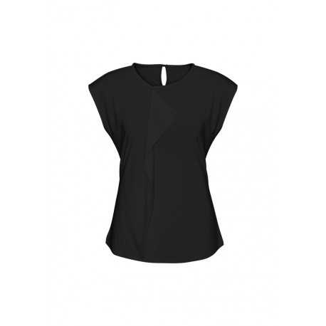 Ladies Mia Pleat Knit Blouse