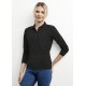 Ladies Promotional Polo Shirts - Ladies Crew L/S Polo Shirt