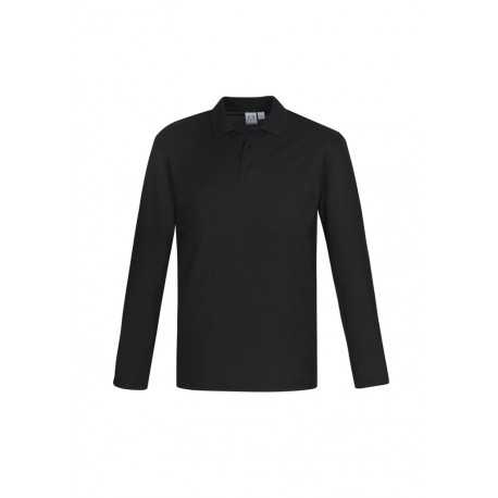Men's Promotional Polo Shirts - Mens Crew L/S Polo Shirt