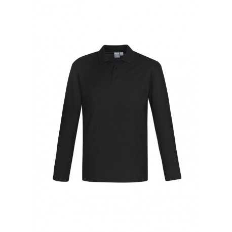 Mens Crew L/S Polo Shirt