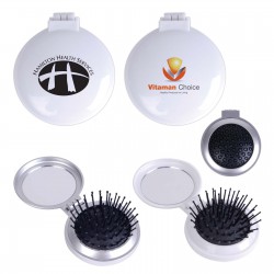 Homeware Products - Compact Pop Up Brush / Mirror Set