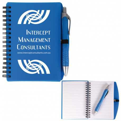 Scribe Spiral Notebook with Pen