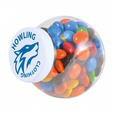 Lollies in Buckets & Jars - M&Ms in Container