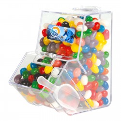 Promotional Jelly Beans - Assorted Colour Mini Jelly Beans in Dispenser