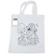Tote & Calico Bags - Colouring Short Handle Cotton Bag & Crayons