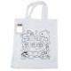 Tote & Calico Bags - Colouring Short Handle Cotton Bag & Crayons
