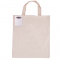 Cotton & Calico Tote Bags - Colouring Short Handle Calico Bag & Crayons
