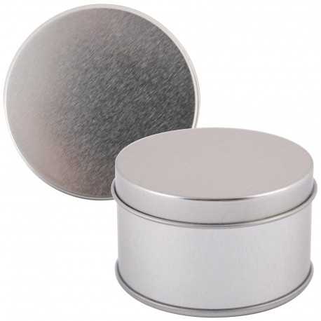 Lollies in Buckets & Jars - Silver Round Tin