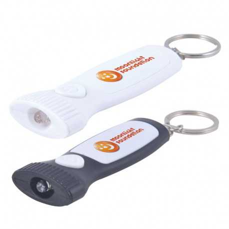 Torch Keyrings - Flash Flashlight Keytag