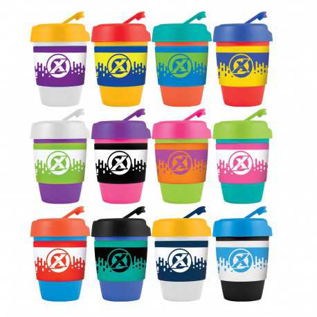 Kick Coffee Cup / Silicone Band 320ml