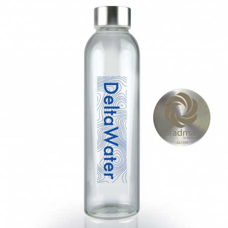 Drink Bottles - Glass - Capri Glass Bottle 550ml