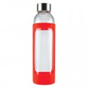 Drink Bottles - Glass - 550ml Capri Glass Bottle / Silicone Sleeve
