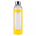 Drink Bottles - Glass - 550ml Capri Glass Bottle / Silicone Sleeve