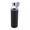 Drink Bottles - Glass - 550ml Capri Glass Bottle / Neoprene Sleeve