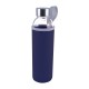 Drink Bottles - Glass - 550ml Capri Glass Bottle / Neoprene Sleeve
