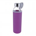 Drink Bottles - Glass - 550ml Capri Glass Bottle / Neoprene Sleeve