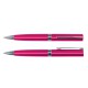 Plastic Promotional Pens - Gemini Metallic Pen Plastic