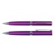 Plastic Promotional Pens - Gemini Metallic Pen Plastic