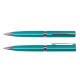 Plastic Promotional Pens - Gemini Metallic Pen Plastic