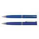 Plastic Promotional Pens - Gemini Metallic Pen Plastic