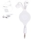 Wired & Bluetooth Headphones - Zen Retractable Earbuds / Headphones